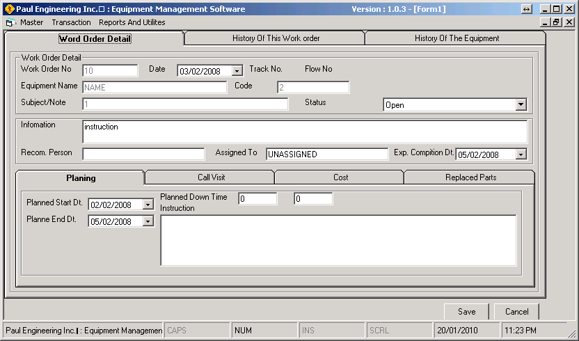 Project_Equipmentmange