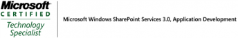 Microsoft Windows SharePoint Services 3.0, Application Development
